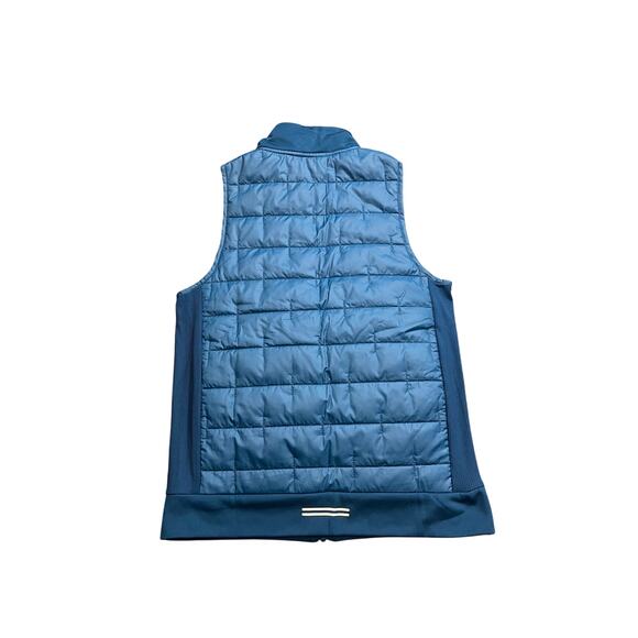 NIKE Therma-FIT Synthetic-Fill Running Puffer Vest Womens Size XS Blue Golf - Picture 7 of 9
